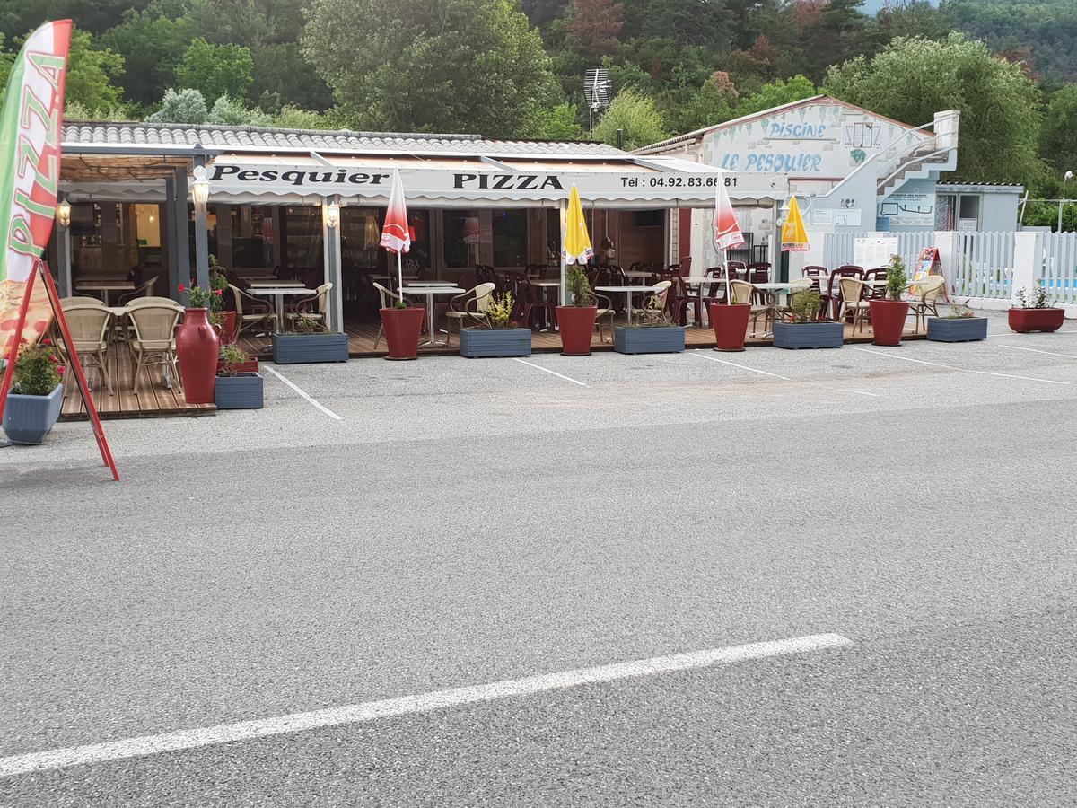 Hotel Camping Le Pesquier Castellane Zewnętrze zdjęcie